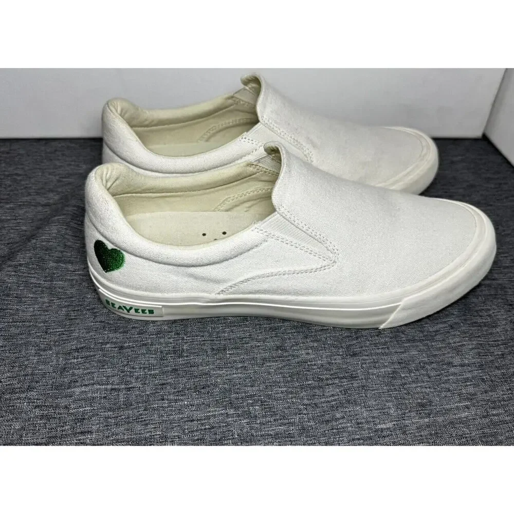 Seavees Hawthorne Slip On MHA in Bleach Women’S 8.5 - Picture 3 of 9
